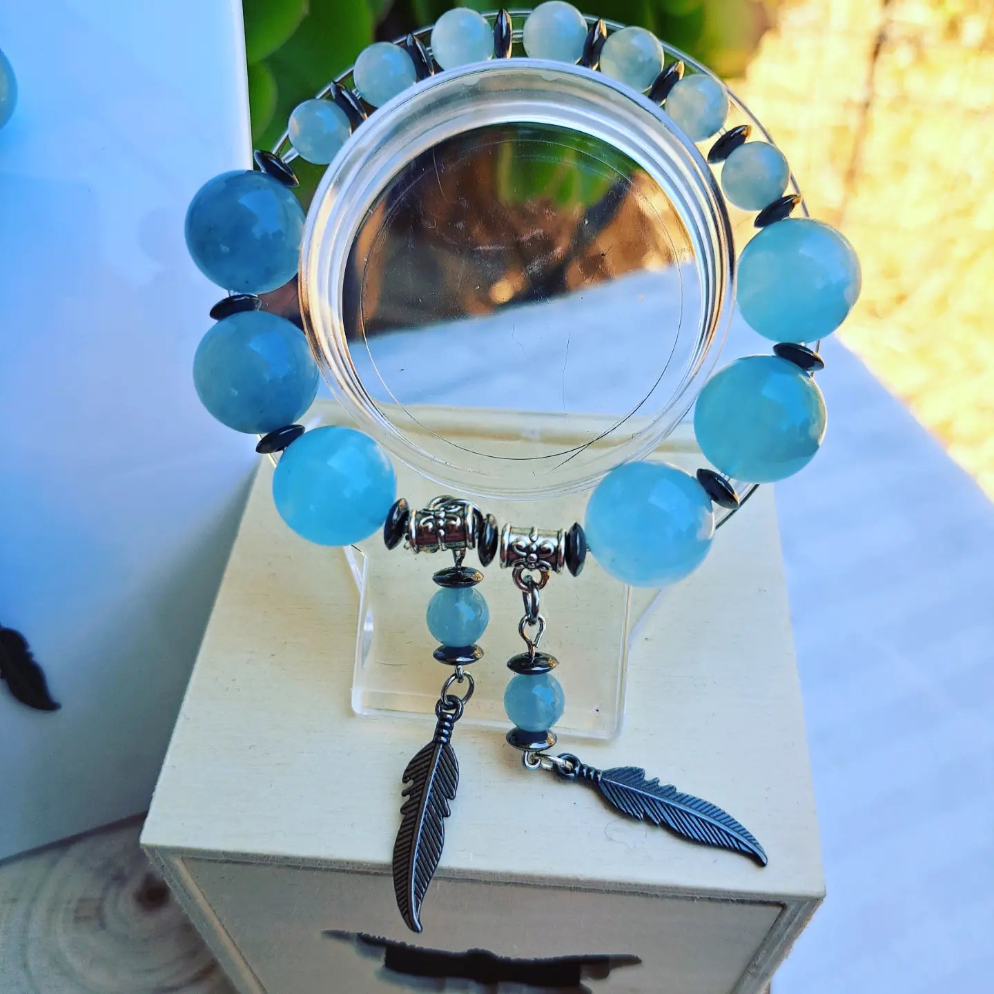 Aquamarine Jewelry Set