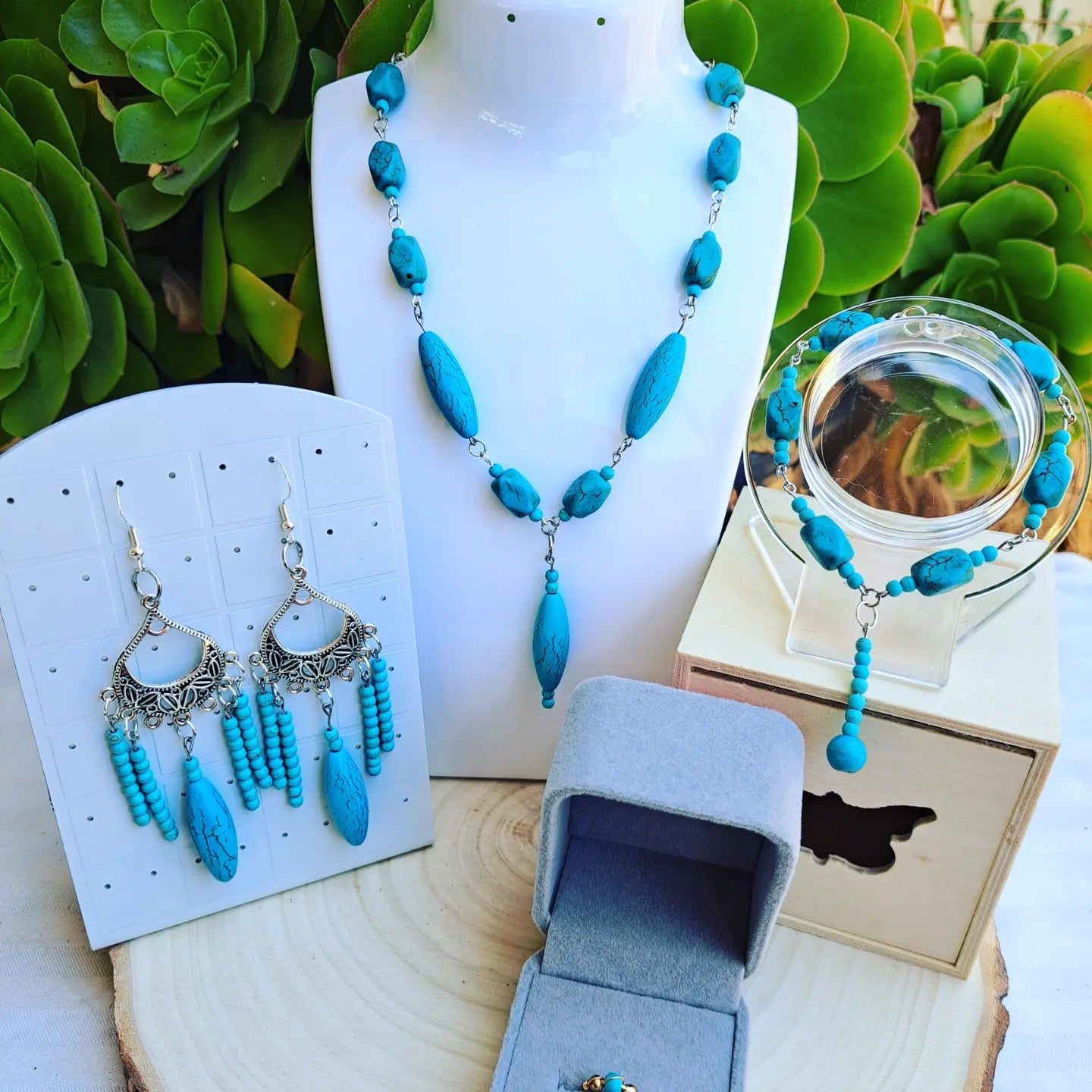 Turquoise Jewelry Set