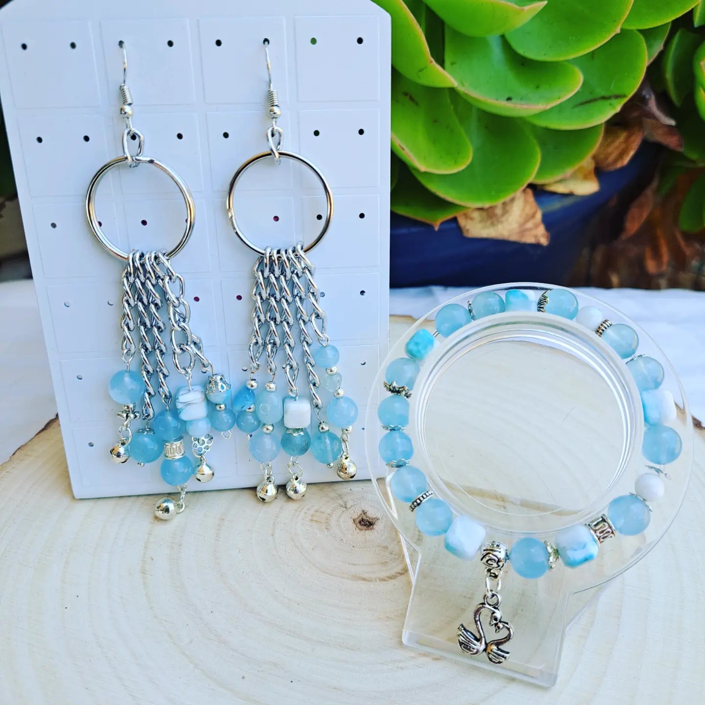 Aquamarine Jewelry Set