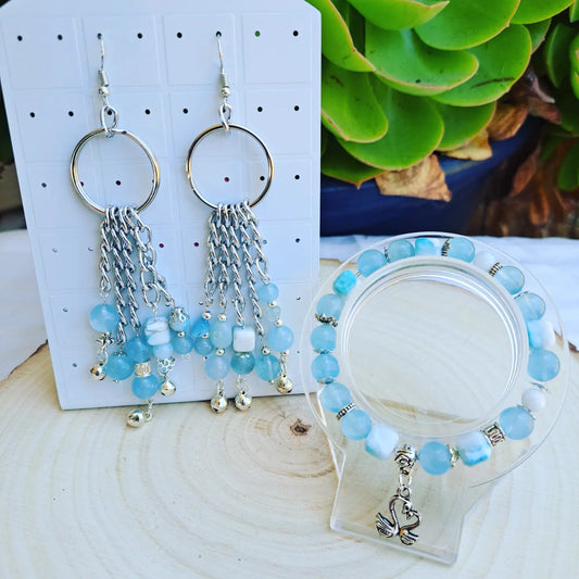 Aquamarine Jewelry Set