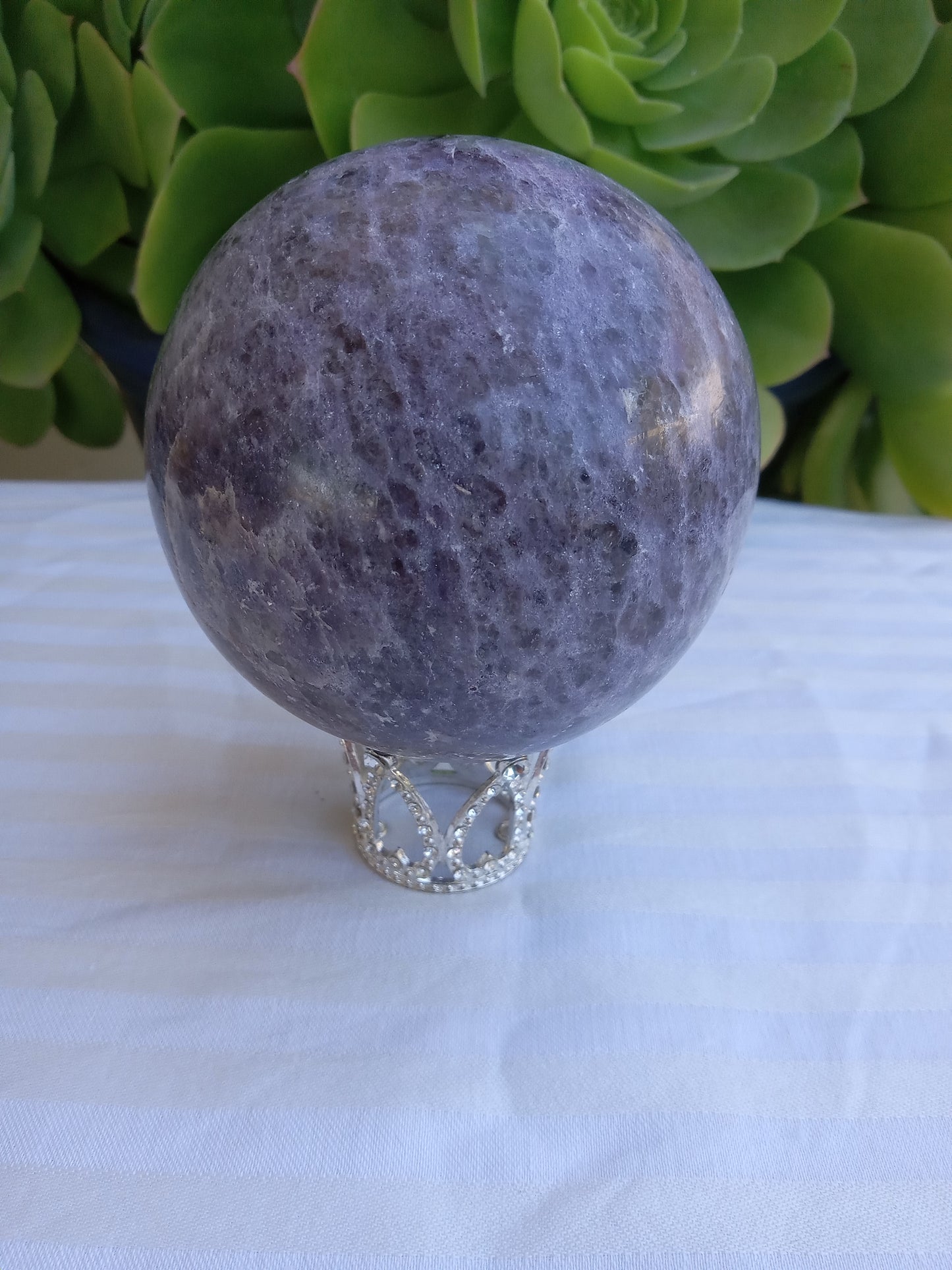 Purple Mica Sphere