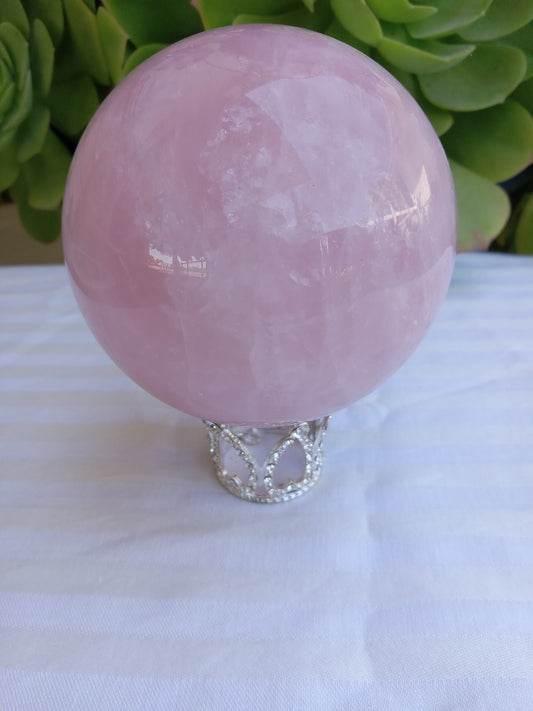 Rose Quartz Sphere